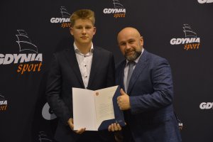 Wręczenie nagród prezydenta dla 21 sportowców za  osiągnięcia w drugim półroczu 2019 roku // fot. Dawid Kowalski 