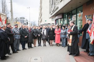 Odsłonięcie tablicy z okazji 90-lecia Cechów Rzemieślniczych w Gdyni