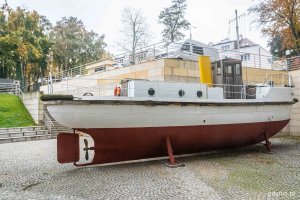 „Samarytanka” już na nowym miejscu w Muzeum Marynarki Wojennej w Gdyni, fot. Kamil Złoch