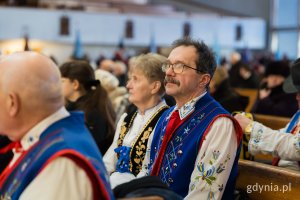 We mszy św. uczestniczyli członkowie Zrzeszenia Kaszubsko-Pomorskiego 
