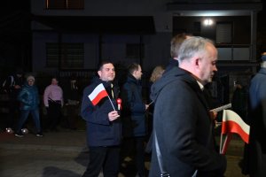 W wieczornej paradzie ulicami Chwarzna-Wiczlina wziął udział m.in. wiceprezydent Maciej Zielonka (fot. Dorota Patzer)