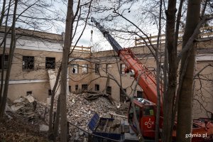 Remont Hotelu Kaszubskiego. Fot. Przemysław Kozłowski