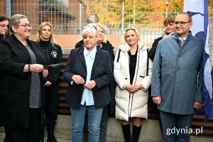 W otwarciu nowego budynku biurowo-administracyjnego w „Ciapkowie” wzięli udział m.in. wicewojewoda pomorski Emil Rojek, Ewa Gebert – prezes Ogólnopolskiego Towarzystwa Ochrony Zwierząt OTOZ Animals oraz Katarzyna Kownacka - kierownik schroniska OTOZ Animals „Ciapkowo” w Gdyni 