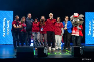 Laureaci pierwszej Nagrody Omera: drużyna z Lubelskiej Szkoły Realnej (fot. Natalia Kawalerowicz)