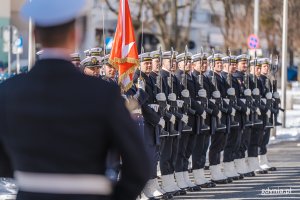 Uroczystości przy Pomniku Polski Morskiej w Gdyni z okazji 24. rocznicy przystąpienia Polski do NATO, fot. M. Dietrich