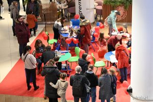 Strefa dla dzieci z okazji finału WOŚP w Centrum Riviera 