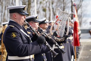 Wydarzenie uświetniła Orkiestra Reprezentacyjna Marynarki Wojennej 