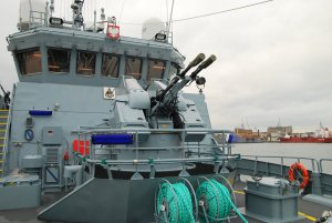 ORP Kormoran dzień przed podniesieniem bandery / fot. Dorota Nelke