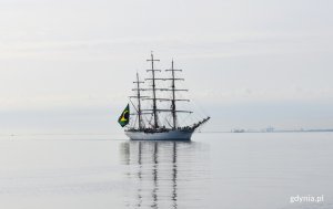 Brazylijska fregata żaglowa Cisne Branco przypłynęła do Gdyni // fot. Magdalena Czernek