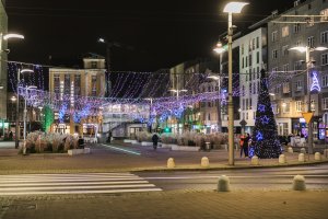 Gdynia rozbłysła na Święta tysiącami światełek // fot.Karol Stańczak