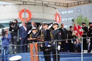 Promocja oficerów na pokładzie ORP Błyskawica / Fot. M.Kowalski