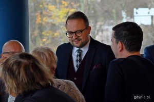 W spotkaniu uczestniczył wiceprezydent Gdyni Marek Łucyk // fot. Paweł Kukla