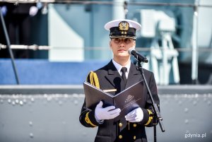 Święto Wojska Polskiego w Gdyni. Główne obchody odbyły się przed okrętem ORP „Błyskawica” // fot. Maciej Czarniak