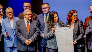 Podpisanie "Deklaracji Mariupolskiej" przez sygnatariuszy