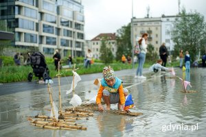 Aktywności podczas otwarcia trzeciego etapu Parku Centralnego w Gdyni, fot. Mirosław Pieślak