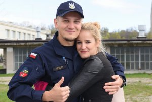 Na nabrzeżu na studentów i załogę  czekały rodziny // fot. Akademia Marynarki Wojennej