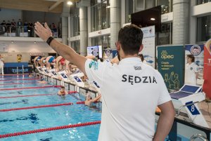 Sobotnie zawody „Gdyńskie Delfinarium” w pływalni AMW, fot. mat. prasowe KS Delfin Gdynia