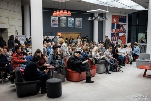 Spotkanie z autorką książki odbyło się w Muzeum Miasta Gdyni. Fot. Dawid Linkowski