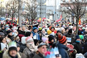 Orszak Trzech Kr&oacute;li na ulicach Gdyni 