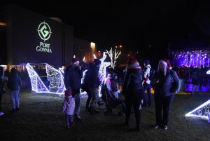 Iluminacje na placu Grunwaldzkim // fot. Michał Puszczewicz