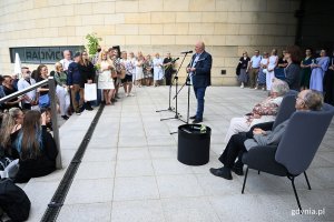 Wernisaż wystawy "Eryka i Jan Drostowie. Polskie Projekty Polscy Projektanci" w Muzeum Miasta Gdyni. Fot. Michał Puszczewicz