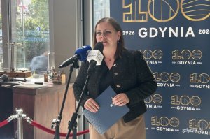 Prezydent Gdyni Aleksandra Kosiorek (fot. Magdalena Starnawska)