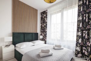 Sypialnia w obiekcie Sleep3city Plac Unii
