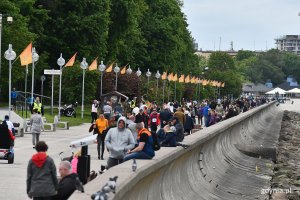 „Razem. Bieg Charytatywny dla Wiktorii” na Bulwarze Nadmorskim w Gdyni, fot. Michał Puszczewicz