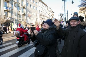 Mikołaje na motocyklach w Gdyni, fot. Karol Stańczak