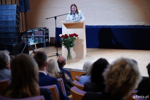 Na zdj. prezydent Aleksandra Kosiorek