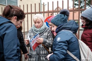 Zawodnicy musieli dotrzeć do wyznaczonych punktów, gdzie czekały na nich zadania // fot. Dawid Linkowski