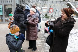 Uroczystość złożenia kwiatów z okazji 92. urodzin Gdyni // fot. Lechosław Dzierżak