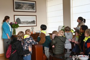 Dzieci poznały historię portu (fot. Magdalena Starnawska)