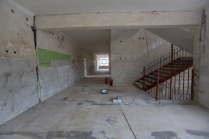 Rozpoczął się remont w budynku byłej szkoły na Oksywiu