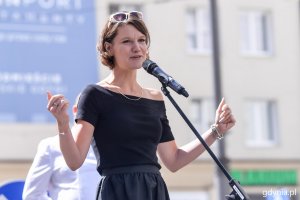 Wiceprezydent Gdyni Katarzyna Gruszecka-Spychała otwiera imprezę