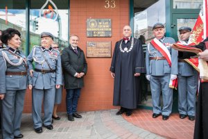 Odsłonięcie tablicy z okazji 90-lecia Cechów Rzemieślniczych w Gdyni