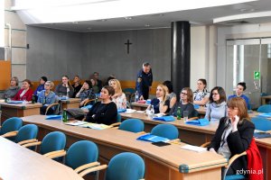 W szkoleniu wzięli udział przedstawiciele wydziałów UM Gdyni, jednostek miejskich, policji, czy organizacji pozarządowych, fot. Jan Ziarnicki