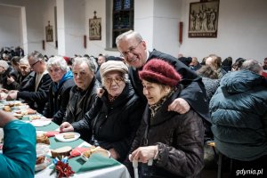 Wigilia u franciszkanów w Gdyni, fot. Dawid Linkowski