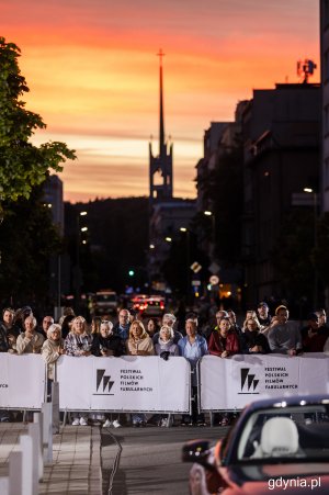 Ceremonia czerwonego dywanu poprzedzająca sobotnią galę 50. Festiwalu Polskich Filmów Fabularnych w Gdyni (fot. Karol Stańczak)
