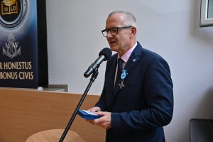 Podwójny jubileusz III LO im. Marynarki Wojennej w Gdyni - Wiesław Kosakowski, dyrektor III LO. Fot. Zygmunt Gołąb 