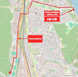 Zmiany w organizacji ruchu związane z meczem oraz przemarszem kibiców Arki Gdynia