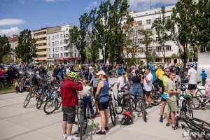 Integracja gdyńskich rowerzystów (fot. Karol Stańczak)
