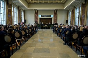 Uroczyste posiedzenie senatu z okazji święta Uniwersytetu Morskiego