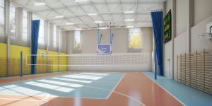 Wizualizacja nowej sali gimnastycznej w SP16