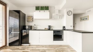 Gdynia Centrum - Transatlantyk lux, widok na kuchnię