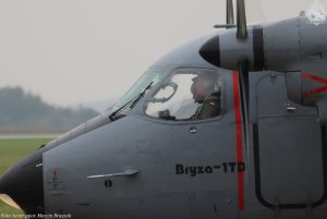Robert i Artur spełniają swoje marzenia na lotnisku w gdyńskich Babich Dołach, fot. kmdr ppor. Marcin Braszak