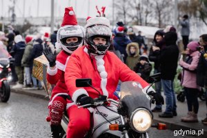 20. edycja parady „Mikołaje na motocyklach” - start w Gdyni, fot. Kamil Złoch