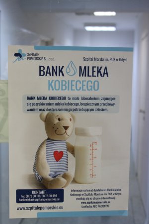 Bank Mleka Kobiecego w Gdyni // fot. mat. prasowe GCZ