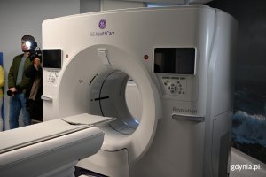 Nowy tomograf komputerowy w CMMiT w Gdyni (fot. Łukasz Kamasz)