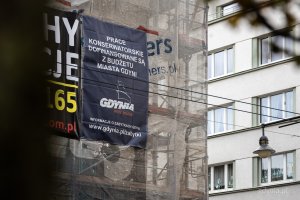 Prace remontowe dotowane przez miasto – budynek przy ul. Żołnierzy I Armii Wojska Polskiego 1 (fot. Kamil Złoch)